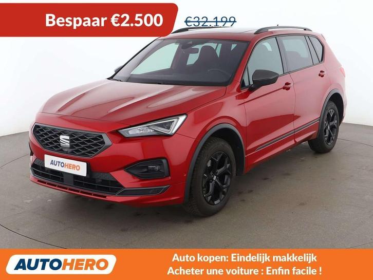 SEAT Tarraco 1.5 TSI ACT FR (bj 2023), Auto's, Seat, Te koop, Tarraco, ABS, Achteruitrijcamera, Adaptive Cruise Control, Airbags
