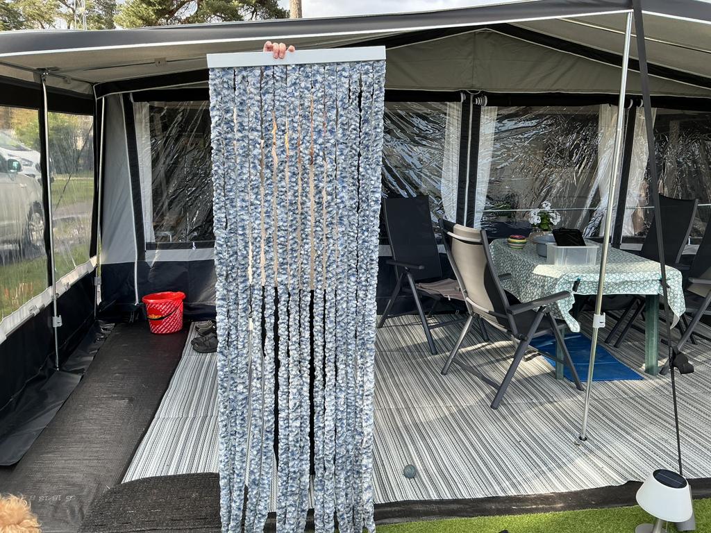 Rideau anti-mouches 58 cm x 187 cm, Caravanes & Camping, Enlèvement, Comme neuf