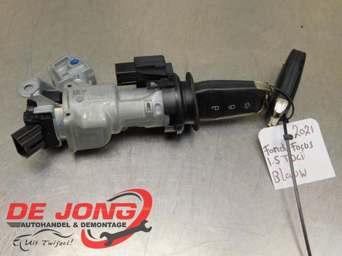 Serrure de contact + clé d'un Ford Focus, -, 3 mois de garantie, -, -