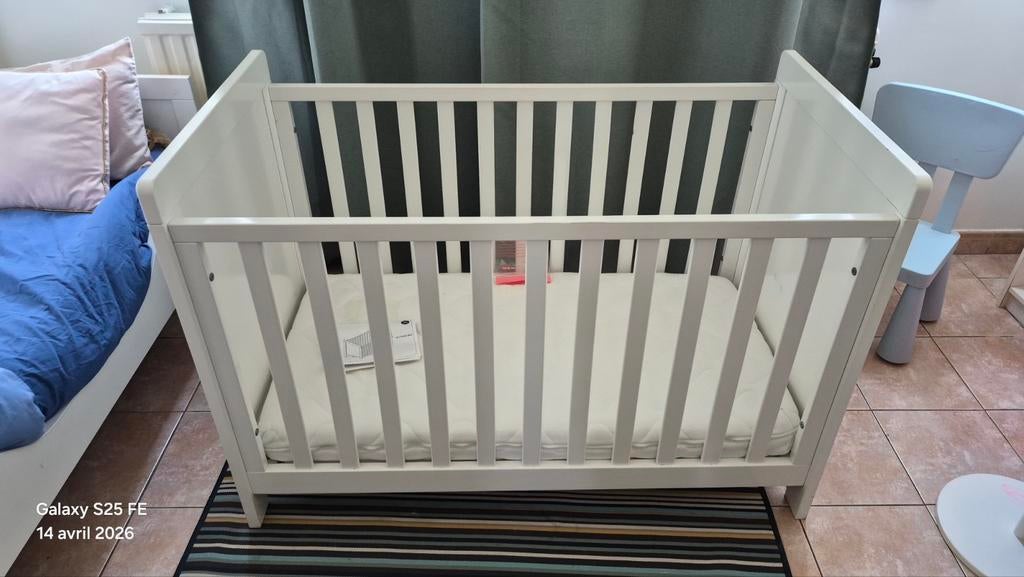 Lit enfant Bopita, Utilisé, Matelas