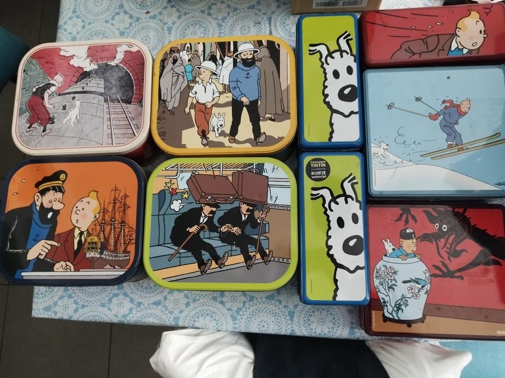 Groot lot kuifje, Verzamelen, Stripfiguren, Kuifje, Ophalen of Verzenden