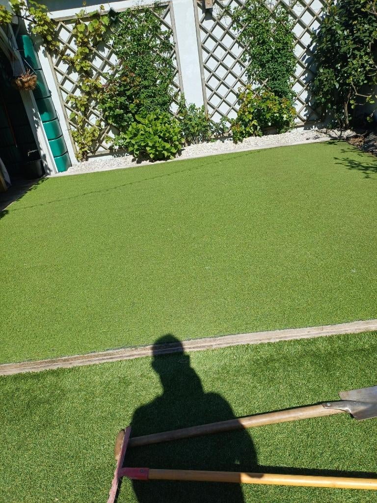 Kunstgras, Tuin en Terras, Gras en Kunstgras, Ophalen, Gebruikt, 10 tot 20 m², Kunstgras