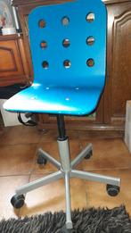 Chaise de bureau pour enfant, Enlèvement, Utilisé, Bleu, Chaise de bureau