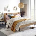Boho chique / scandi design bed te koop, Enlèvement, Bois