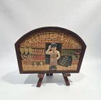 Belle plaque murale en bois faite main — « Greensted & Sons , Enlèvement ou Envoi