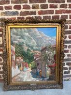 Antiek zuiders schilderij E. Automne 1960, Ophalen of Verzenden