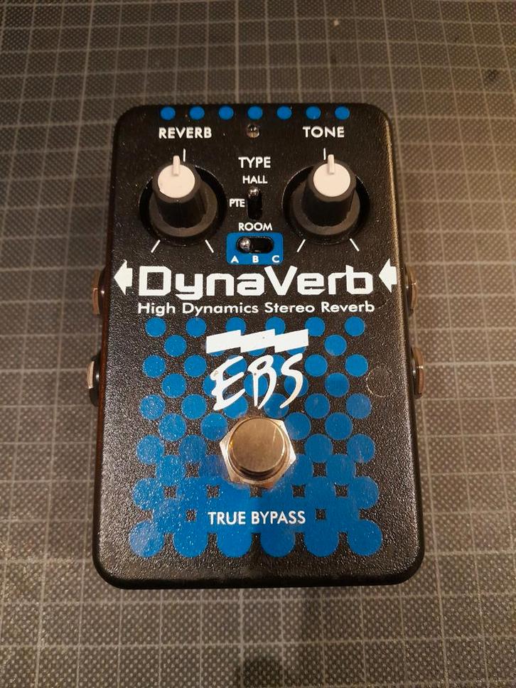 Dynaverb EBS Reverb (stereo), Muziek en Instrumenten, Effecten, Reverb