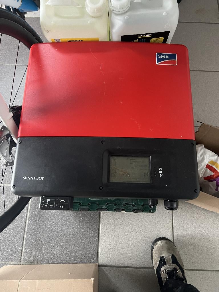 SMA Sunny Boy SB 5000 TL20, Ophalen, Gebruikt