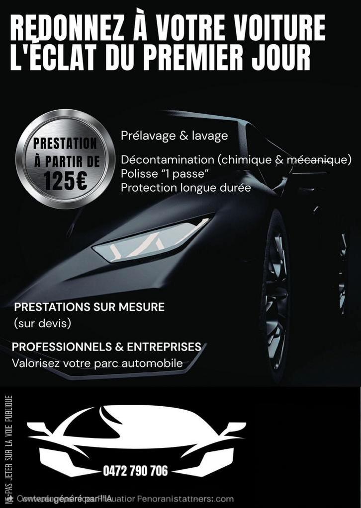 Reconditionement de peinture voiture, Autos : Divers, Tuning & Styling