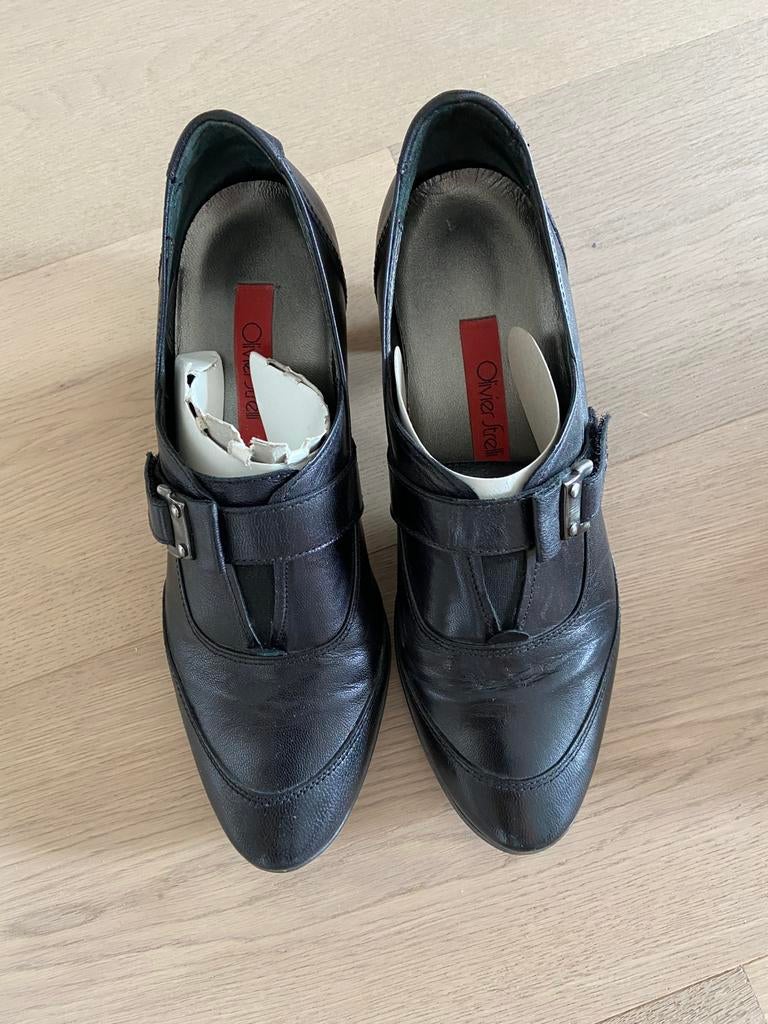 Chaussures noires Olivier Strelli taille 38, Enlèvement ou Envoi, Comme neuf, Chaussures de danse, Noir
