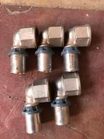 Alpex presskoppelingen 15 stuks, Bricolage & Construction, Enlèvement, Comme neuf