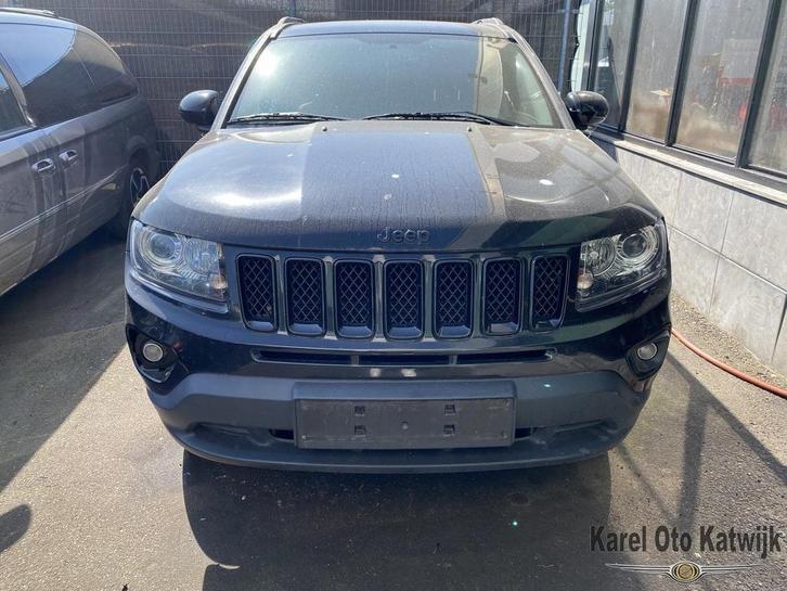 Complete voorkant Jeep Compass zwart 2014, Autos : Pièces & Accessoires, Carrosserie & Tôlerie, Utilisé, Enlèvement ou Envoi