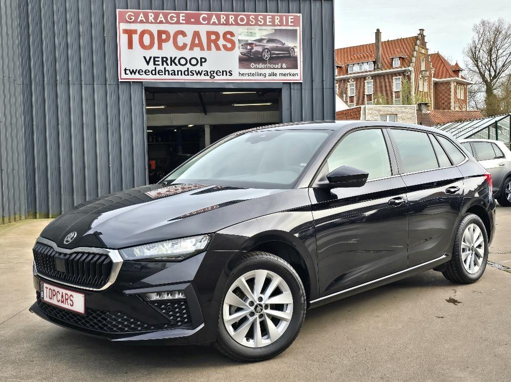 ✔SKODA SCALA 1.0TSI DSG Style 2025° 14 000 km❗, Auto's, Skoda, Zwart, Bedrijf, 5 deurs, 3 cilinders