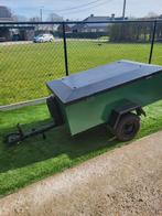 Gesloten aanhangwagen voor auto of trike, Ophalen