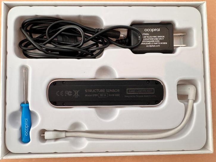 Occipital Structure Sensor ST01 BETA 3D scanner., Computers en Software, Scanners, Nieuw, Mobiele scanner, MacOS, iOS, Ophalen of Verzenden