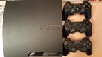 PLAYSTATION 3 SLIM A VENDRE AVEC 24 JEUX 2 MANETTE, 250 GB, Enlèvement, Utilisé, Avec jeux
