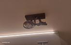 Spots, Huis en Inrichting, Lampen | Spots, Ophalen, Halogeen, Metaal of Aluminium, Zo goed als nieuw
