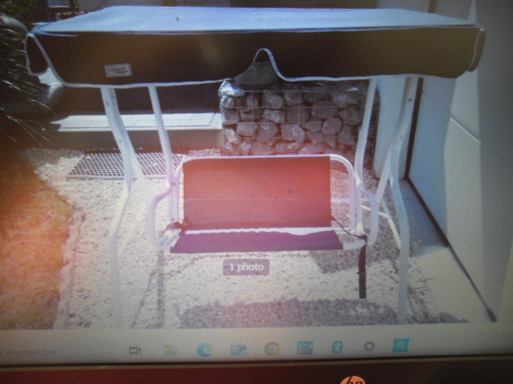 Balancelle pour enfants neuve / toile bleue, Enlèvement, Neuf