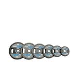 Gymfit - Gewichtsschijven - 2,5 T/M 25 kg, Enlèvement ou Envoi, Comme neuf, Bras, Autres types