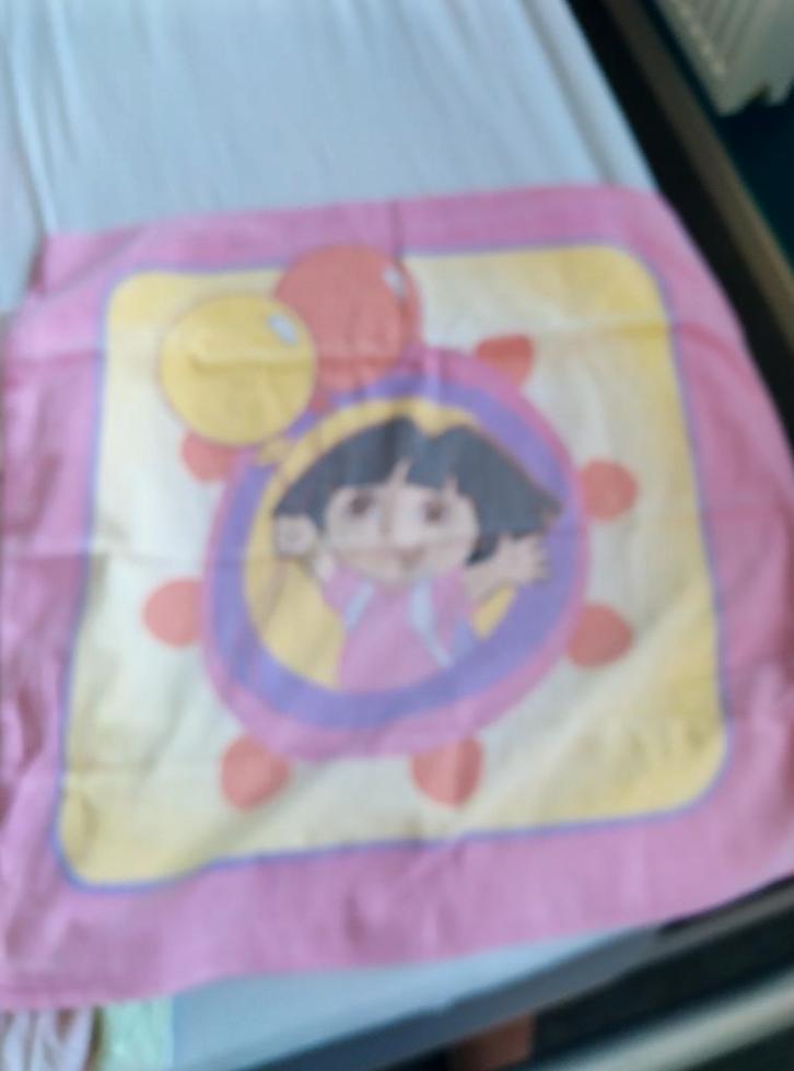 Dekbedovertrek set, Kinderen en Baby's, Kinderkamer | Beddengoed, Zo goed als nieuw, Dekbedovertrek, Roze, Jongetje of Meisje