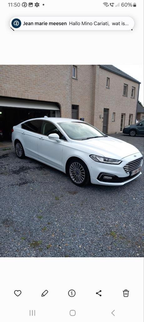 Ford mondeo wit, Auto's, Ford, Particulier, Mondeo, Automaat, Wit, Ophalen