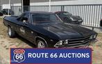 Chevrolet El Camino SS 396 | 1969 | Route 66 Auctions, Auto's, Chevrolet, Zwart, Bedrijf, Handgeschakeld