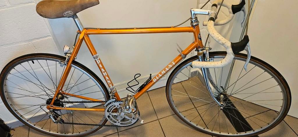 oranje racefiets  vintage  Diamant., Ophalen of Verzenden