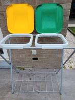 Dubbele vuilniszakhouder, Huis en Inrichting, Woonaccessoires | Prullenbakken, Ophalen