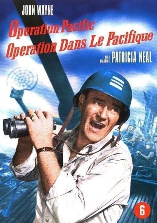 Operation Pacific met John Wayne, Patricia Neal., À partir de 6 ans, Comme neuf, 1940 à 1960, Action et Aventure