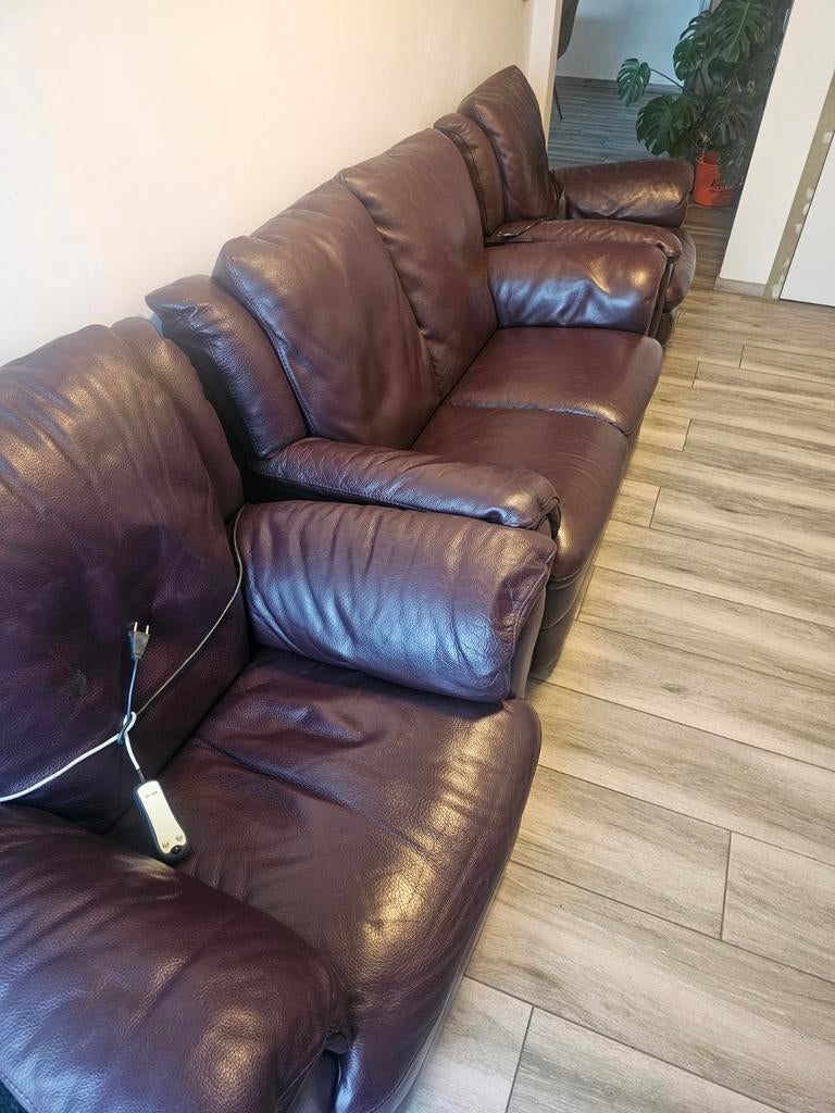 Zetel, natuzzi, 1 persoons, 2 persoons, Ophalen of Verzenden