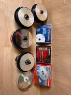 Lot de Dvd et Cd  vierges, Enlèvement, Comme neuf, Cd