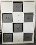 Kallax kast 3x4 vakken Ikea wit zeer goede staat, Ophalen, 100 tot 150 cm, Modern, Landelijk, hedendaags, Ikea, 100 tot 150 cm