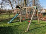 Speeltoestel Jungle Gym met 2 schommels en glijbaan, Kinderen en Baby's, Speelgoed | Buiten | Speeltoestellen, Ophalen, Gebruikt