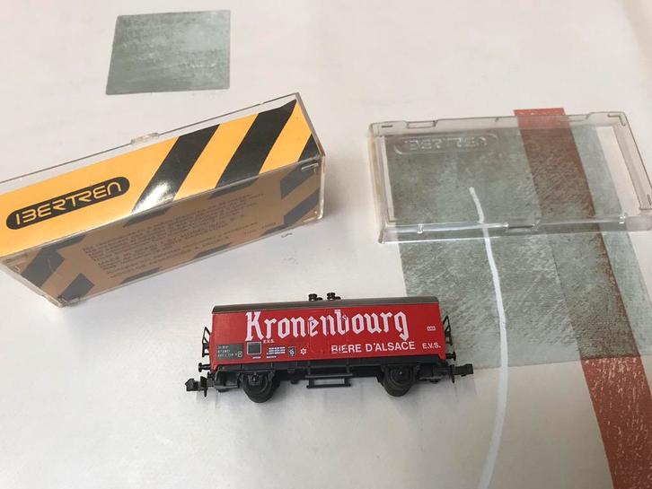 Wagon Ibertren Kronenbourg, Collections, Marques & Objets publicitaires, Comme neuf, Autres types, Enlèvement ou Envoi