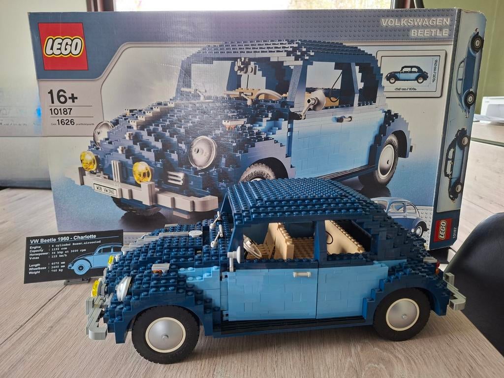 Lego VW Beetle set 10187, Ophalen, Compleet, Lego