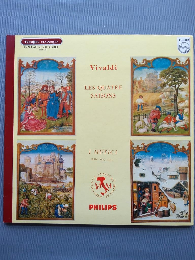 VIVALDI "LES QUATRE SAISONS"  I MUSICI, FELIX AYO violon, Cd's en Dvd's, Vinyl | Klassiek, Ophalen of Verzenden