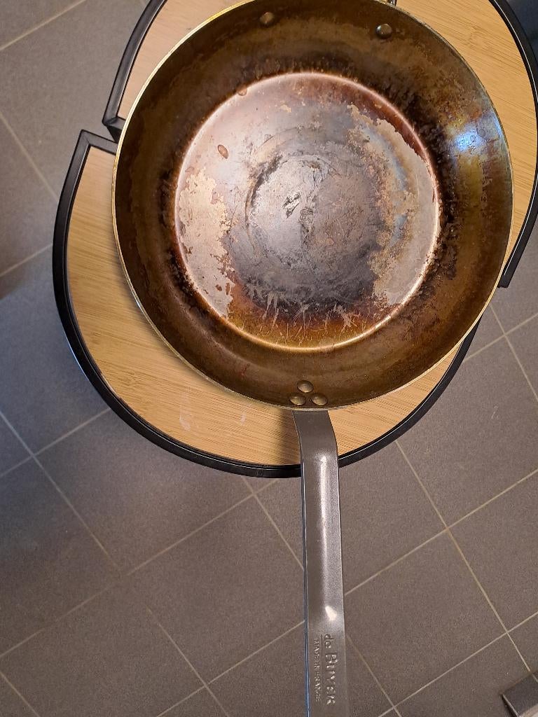 Poele de buyer en acier, Ophalen of Verzenden