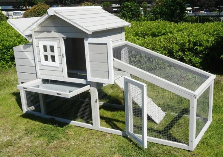 Kippenhok met ren Araucana, Animaux & Accessoires, Volatiles | Accessoires, Neuf, Poulailler, Enlèvement ou Envoi