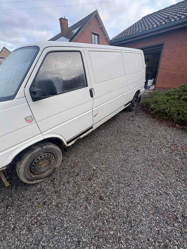 VW T4, Auto's, Volkswagen, Particulier, Transporter, Diesel, Euro 3, Overige carrosserie, 5 deurs, Handgeschakeld, Wit, Stof, Voorwielaandrijving