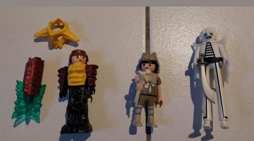 3 speciale playmobil figuren, Ophalen, Zo goed als nieuw, Complete set