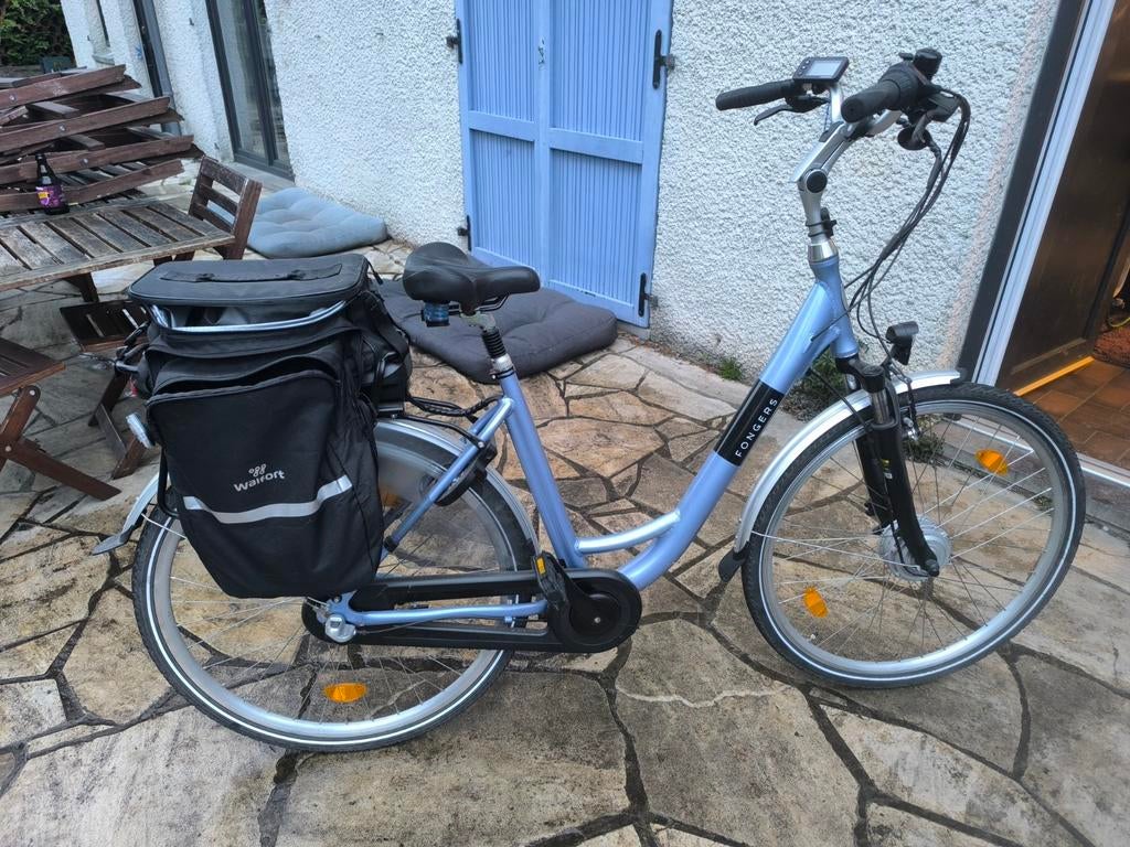 Vélo électrique dame Fongers – état impeccable – comme neuf, Fietsen en Brommers, Elektrische fietsen, Ophalen