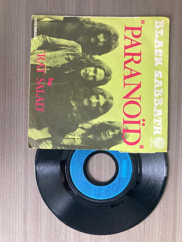 Single Black Sabbath, Pop rock, Enlèvement ou Envoi, 7 inch, 1970 - 1979