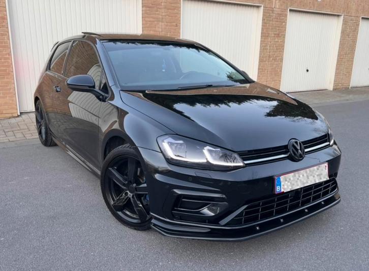 Golf 7 1.4 Essence 2016 R-Line, Autos, Volkswagen, Particulier, Golf, Essence, Euro 6, Coupé, 3 portes, Automatique, Noir, Beige