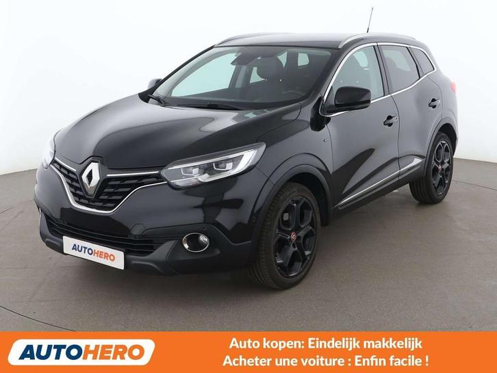 Renault Kadjar 1.2 TCe Energy Black Edition (bj 2018), Auto's, Renault, Te koop, Kadjar, ABS, Airbags, Airconditioning, Bluetooth
