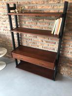 Étagère murale vintage du milieu du siècle Simpla lux, Enlèvement, Utilisé