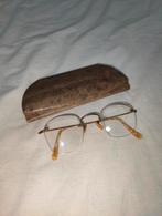 Oude antieke vintage glazen in 12k goud, vintage dressing, Ophalen, Goud