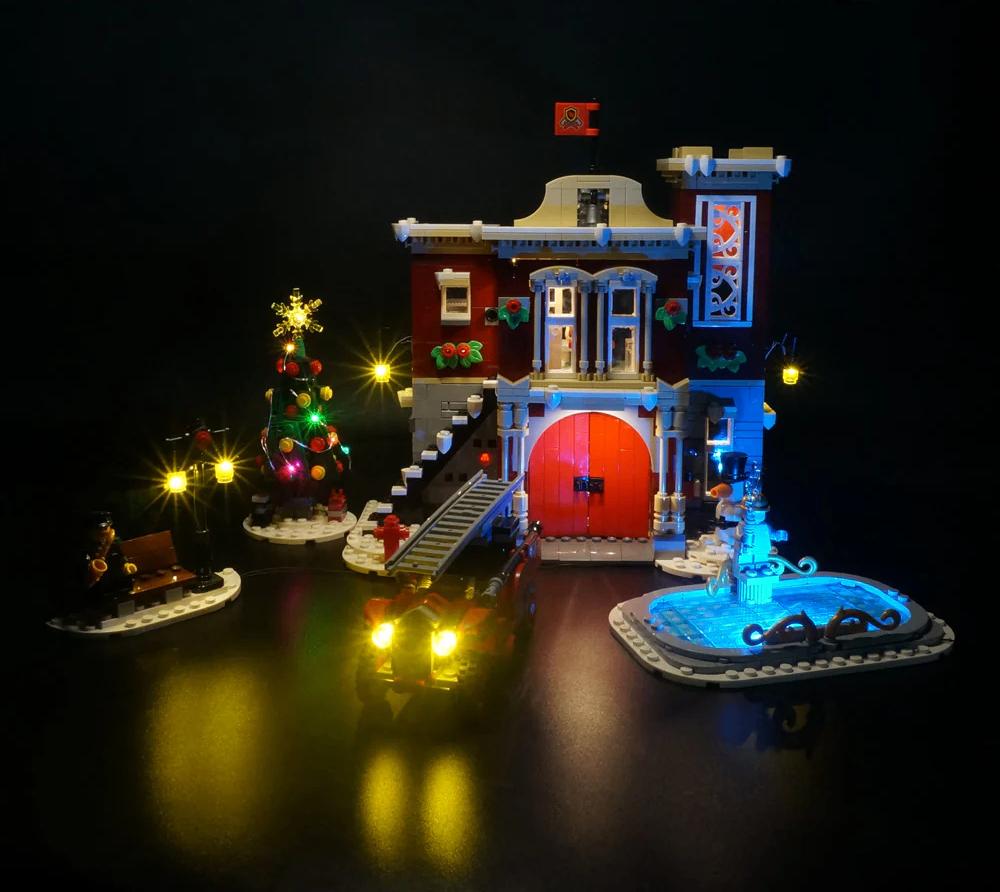 LED pour la caserne de pompiers de Winter Village 10263 New, Enlèvement ou Envoi, Neuf, Autres marques