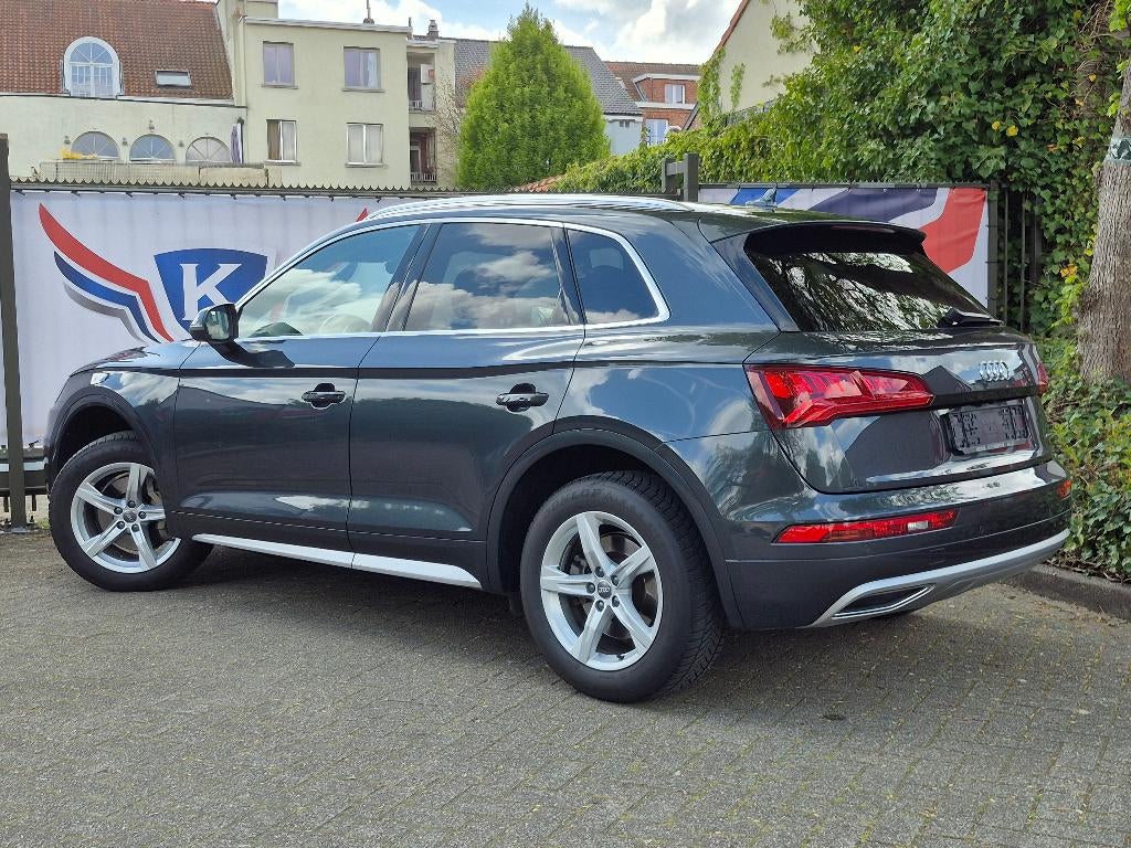 Audi Q5 40 TDI Quattro / Camera / Sportzetels / Navi / LED, Autos, Cuir, Argent ou Gris, Achat, Euro 6