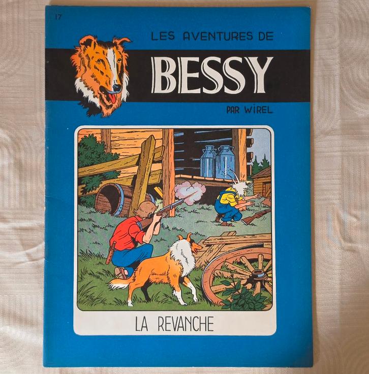 BESSY 17 ( 1 édition / 1e druk ) La Revanche 1957, Boeken, Stripverhalen, Gelezen, Eén stripboek, Ophalen of Verzenden