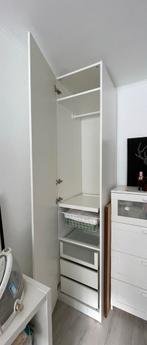 Witte IKEA PAX kast, Huis en Inrichting, Kasten | Kleerkasten, Gebruikt, 200 cm of meer, 50 tot 100 cm, 50 tot 75 cm